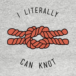 I literally can knot  |  Lucifer T-Shirt